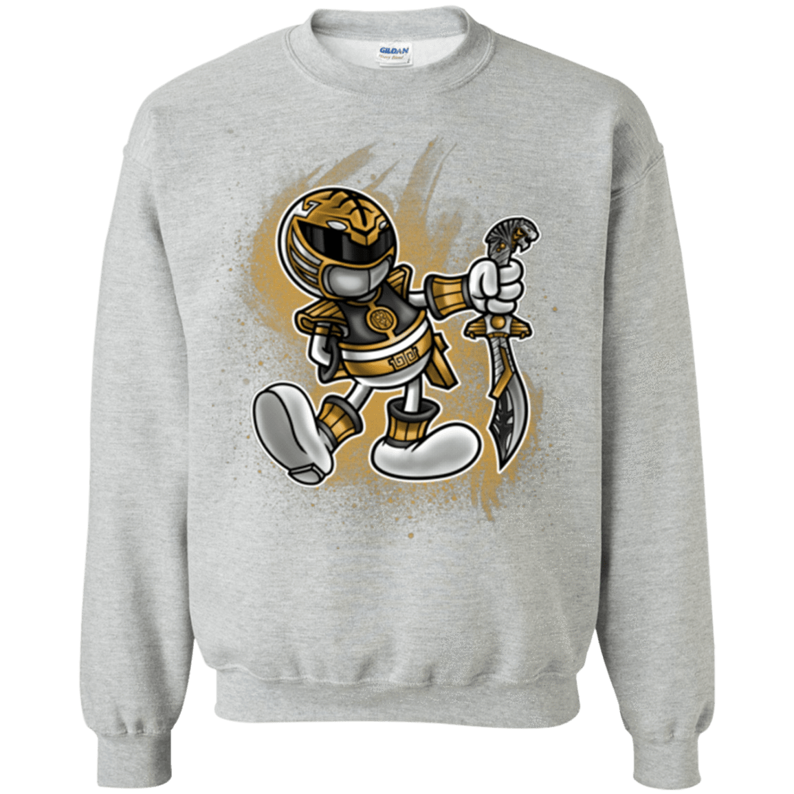 Sweatshirts Sport Grey / Small White Ranger Artwork Crewneck Sweatshirt