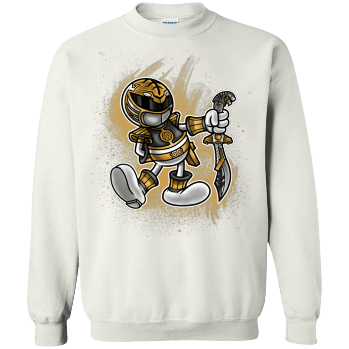 Sweatshirts White / Small White Ranger Artwork Crewneck Sweatshirt