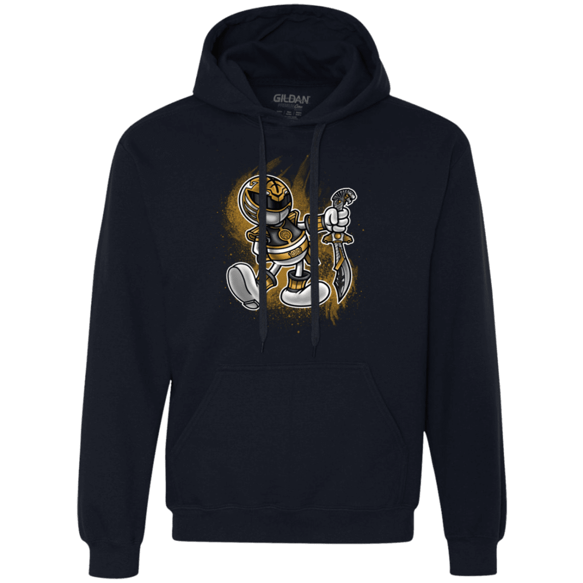 Sweatshirts Navy / Small White Ranger Artwork Premium Fleece Hoodie