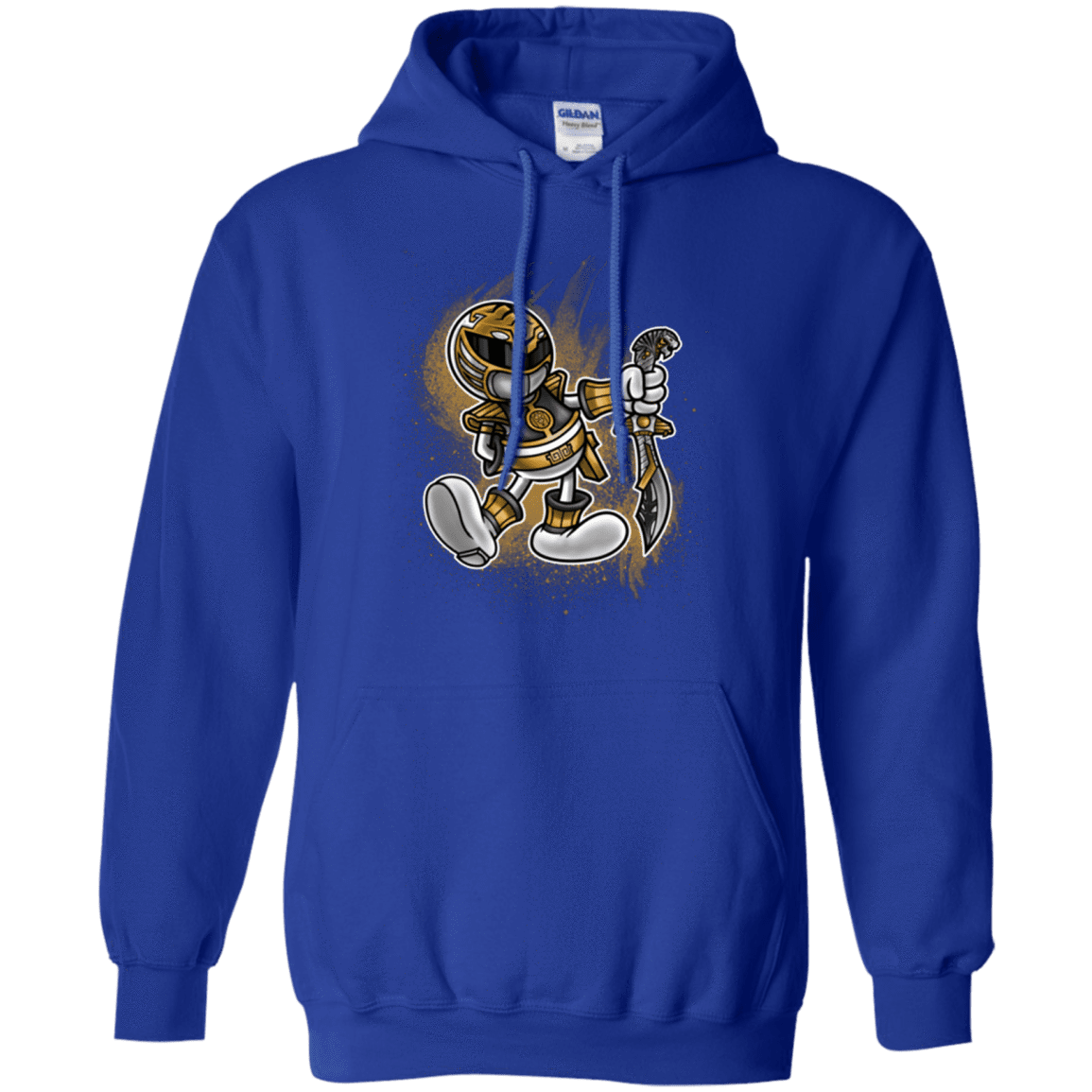 Sweatshirts Royal / Small White Ranger Artwork Pullover Hoodie