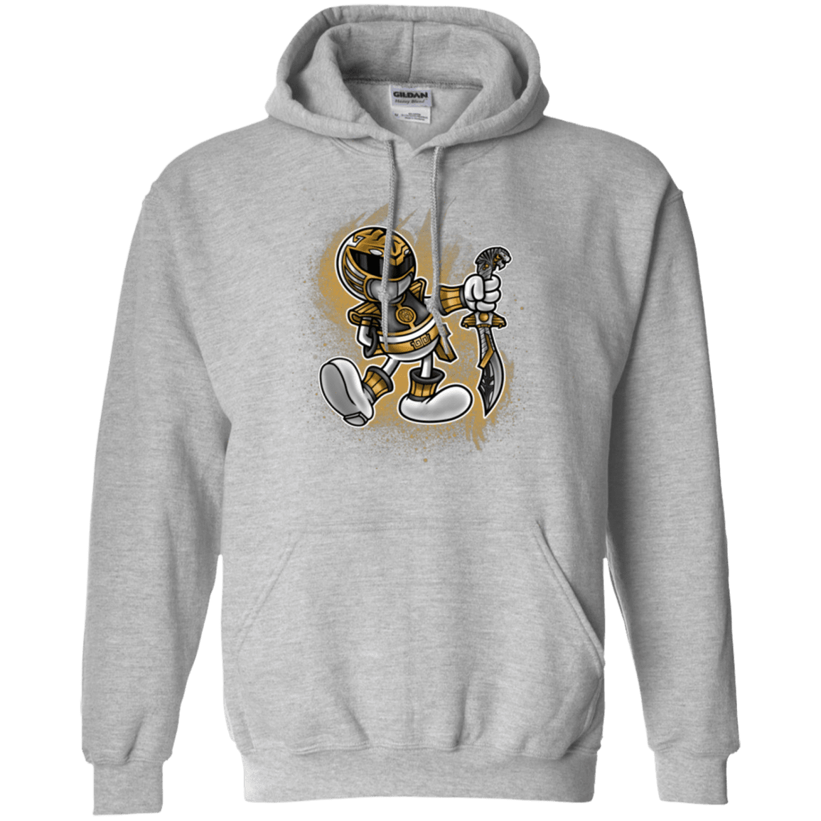 Sweatshirts Sport Grey / Small White Ranger Artwork Pullover Hoodie