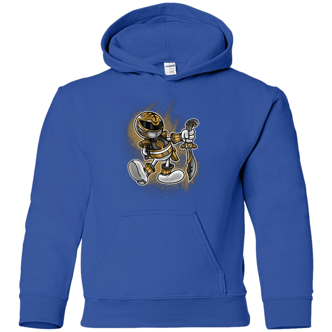 Sweatshirts Royal / YS White Ranger Artwork Youth Hoodie
