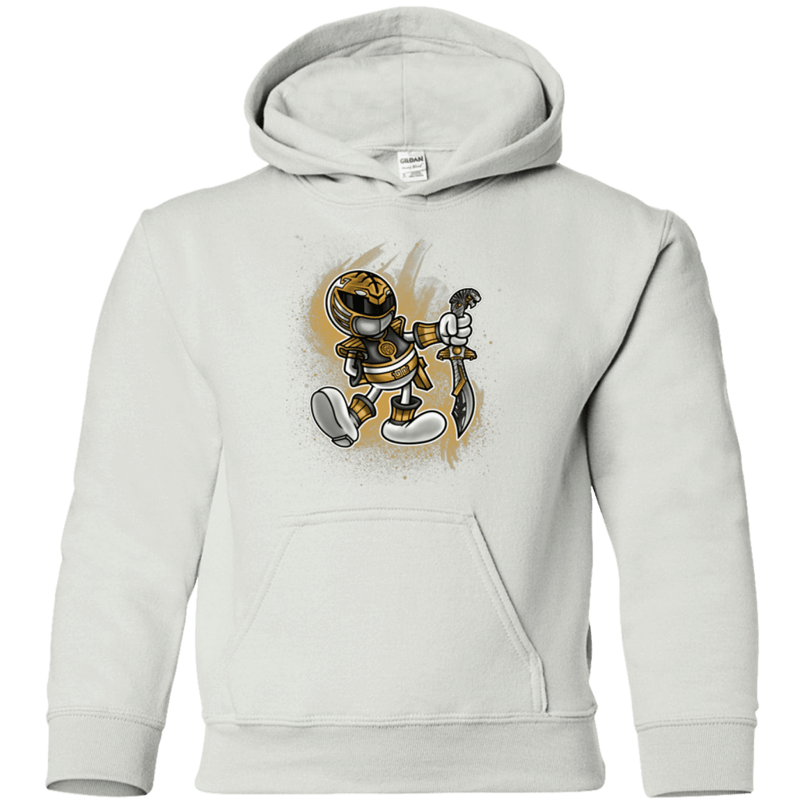 Sweatshirts White / YS White Ranger Artwork Youth Hoodie