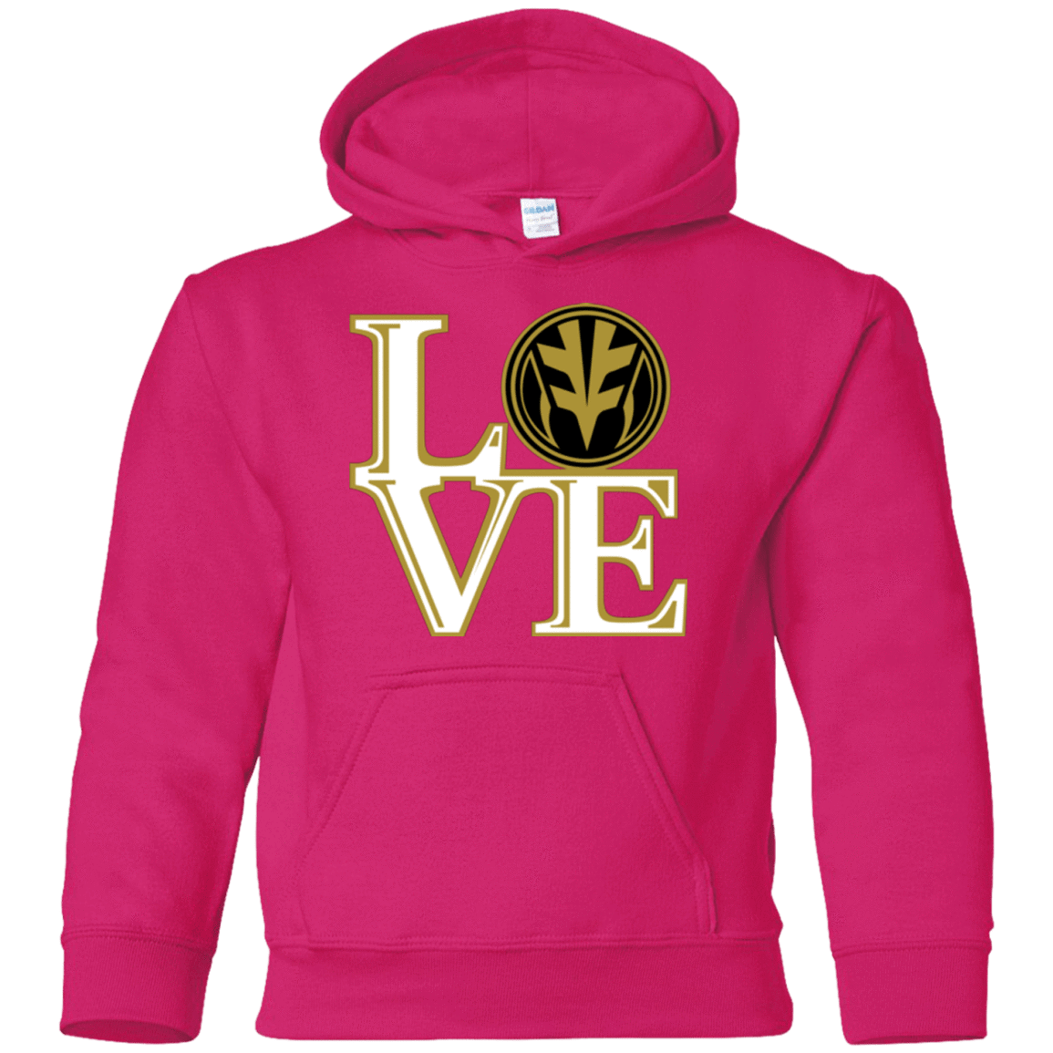 Sweatshirts Heliconia / YS White Ranger LOVE Youth Hoodie