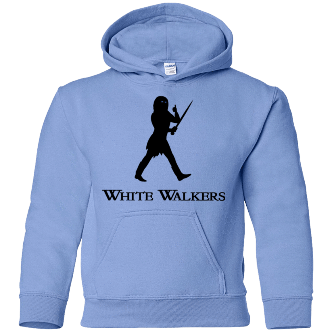 Sweatshirts Carolina Blue / YS White walkers Youth Hoodie