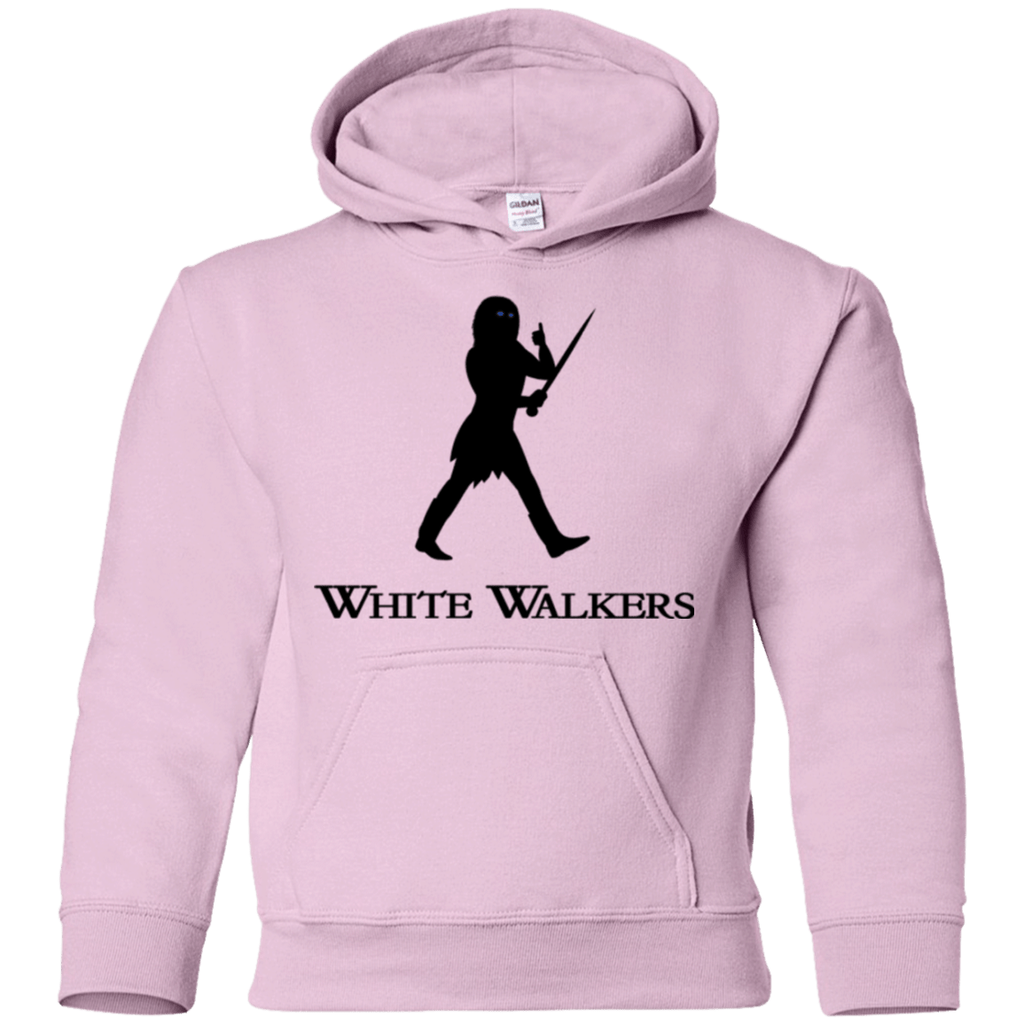 Sweatshirts Light Pink / YS White walkers Youth Hoodie