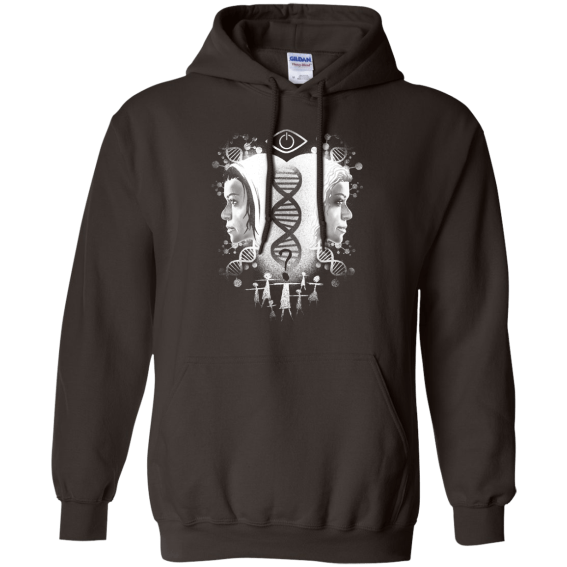 Sweatshirts Dark Chocolate / Small Who Am I Pullover Hoodie