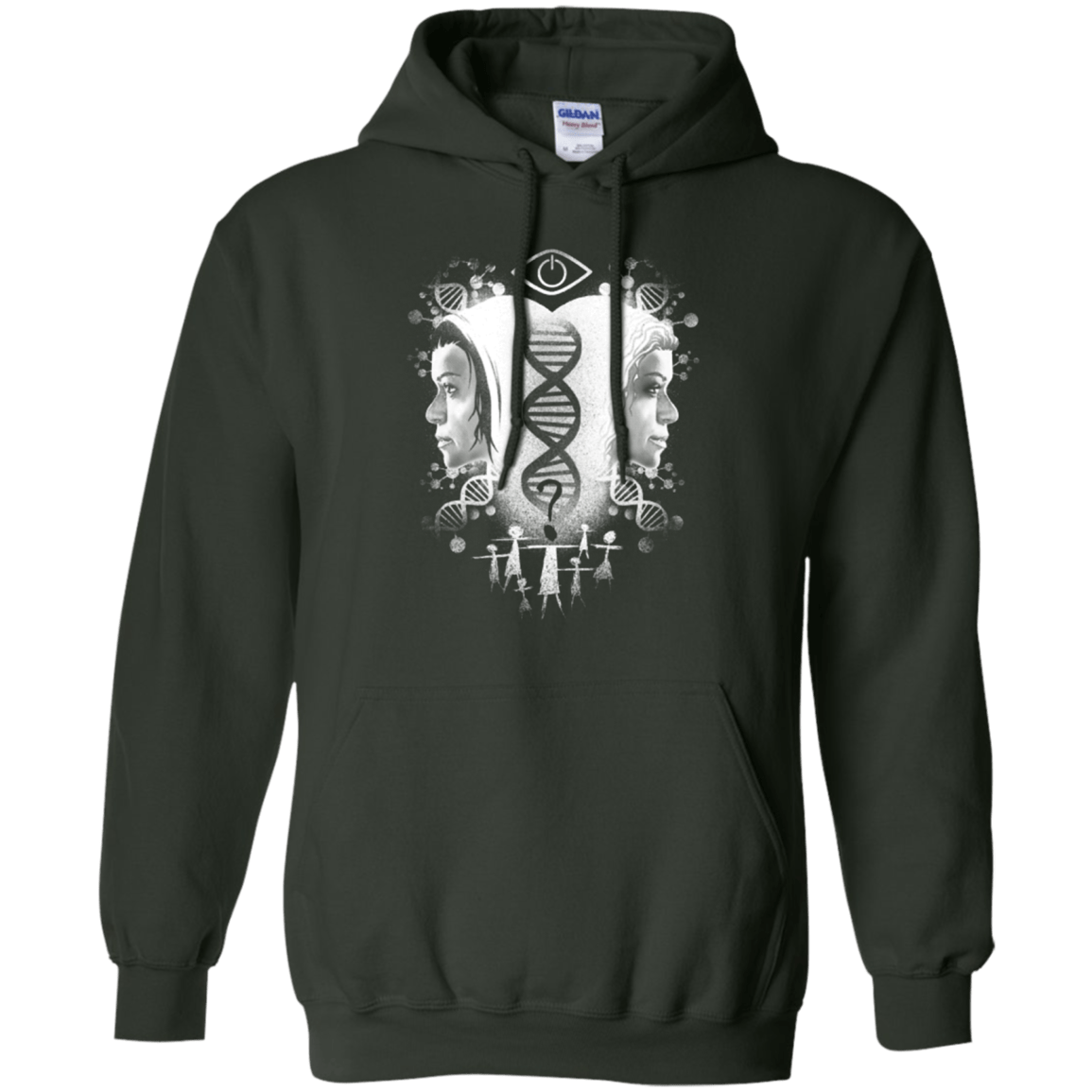 Sweatshirts Forest Green / Small Who Am I Pullover Hoodie