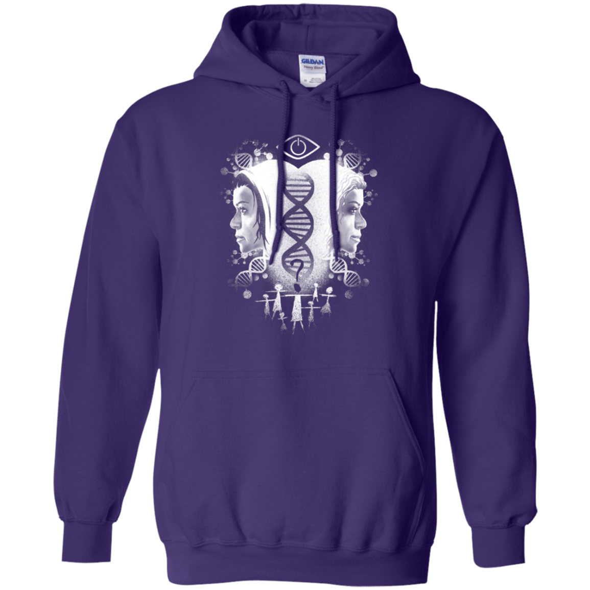 Sweatshirts Purple / Small Who Am I Pullover Hoodie