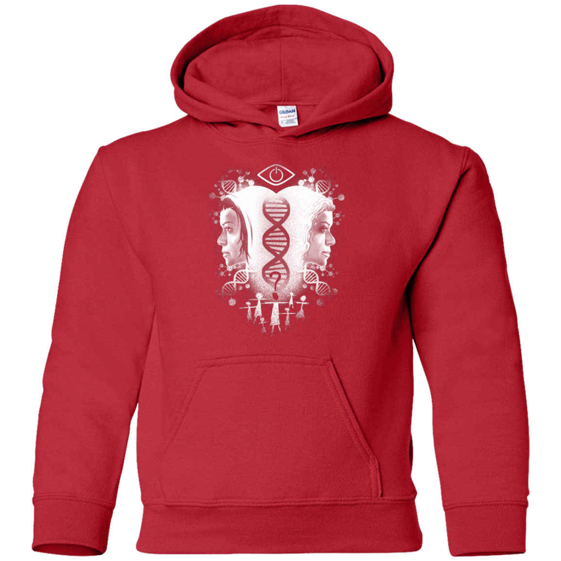 Sweatshirts Red / YS Who Am I Youth Hoodie