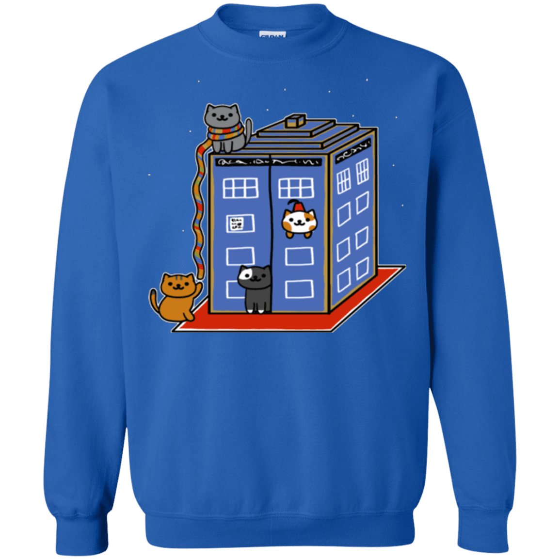 Sweatshirts Royal / Small Who Atsume Crewneck Sweatshirt