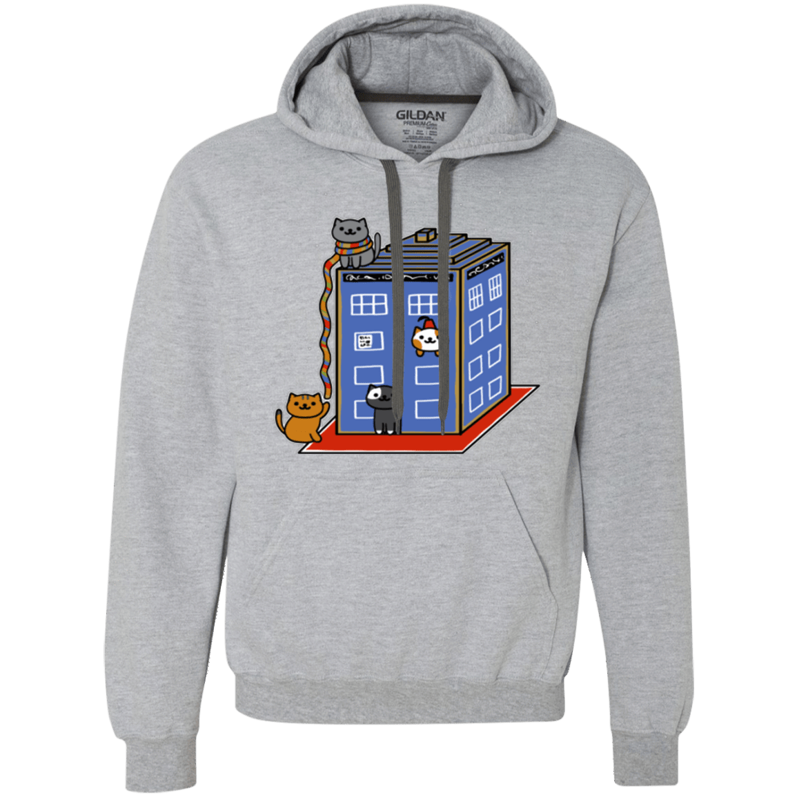 Sweatshirts Sport Grey / Small Who Atsume Premium Fleece Hoodie