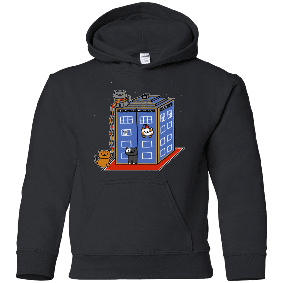 Sweatshirts Black / YS Who Atsume Youth Hoodie