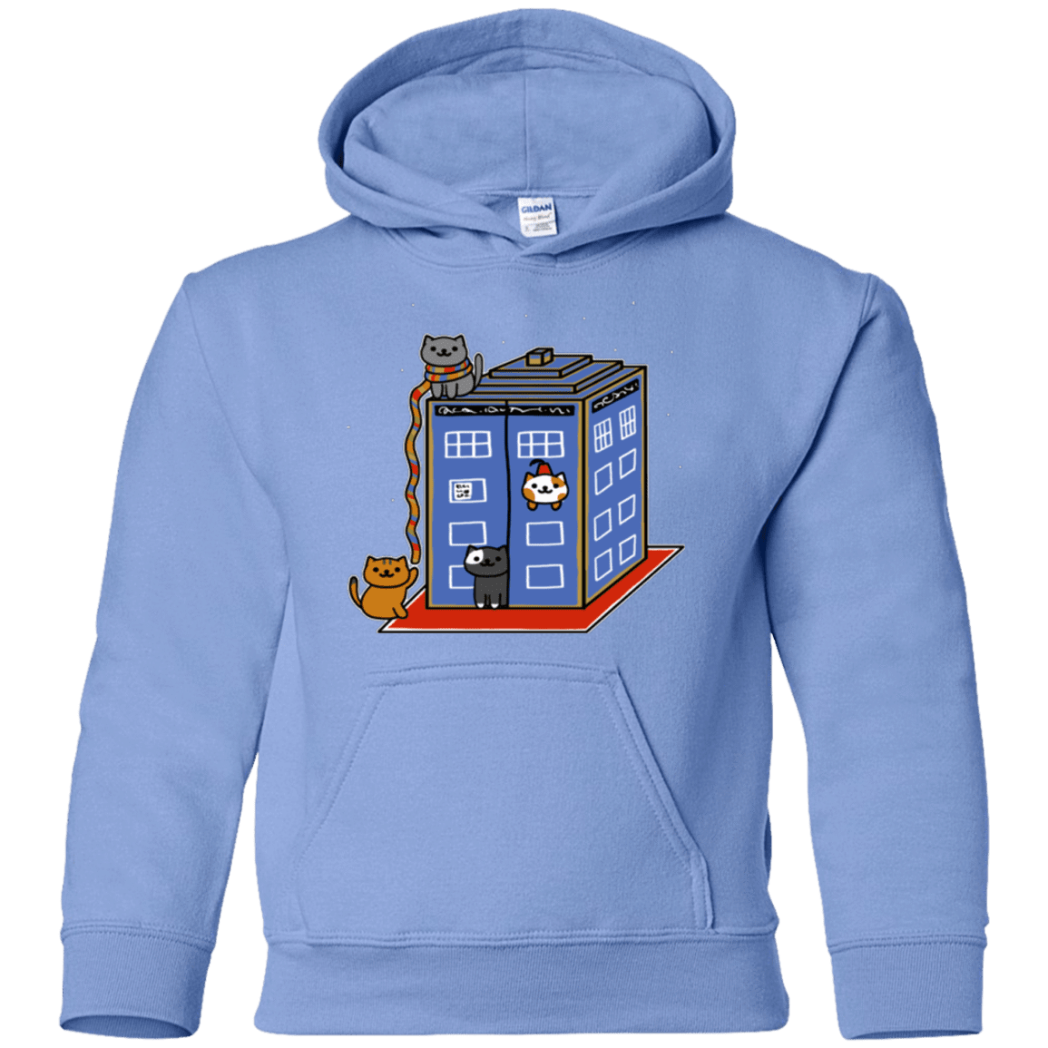 Sweatshirts Carolina Blue / YS Who Atsume Youth Hoodie