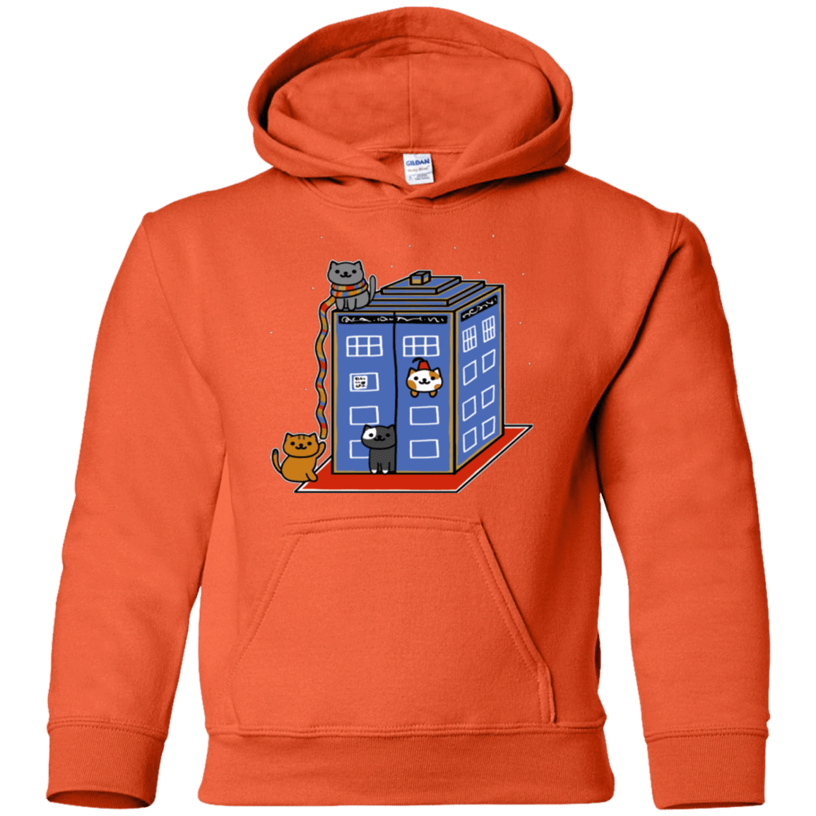 Sweatshirts Orange / YS Who Atsume Youth Hoodie