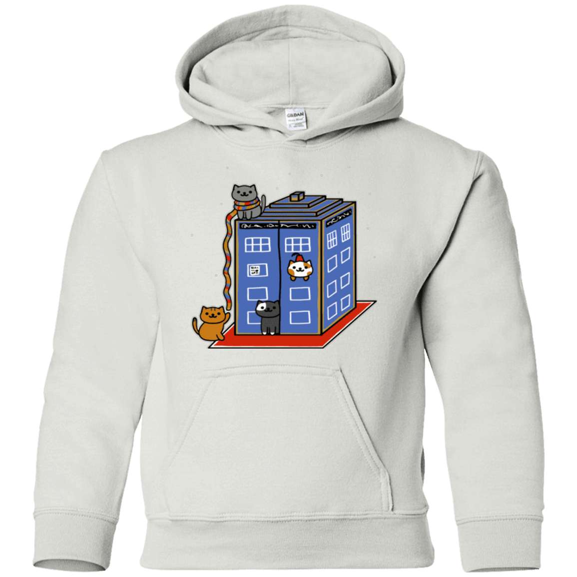 Sweatshirts White / YS Who Atsume Youth Hoodie