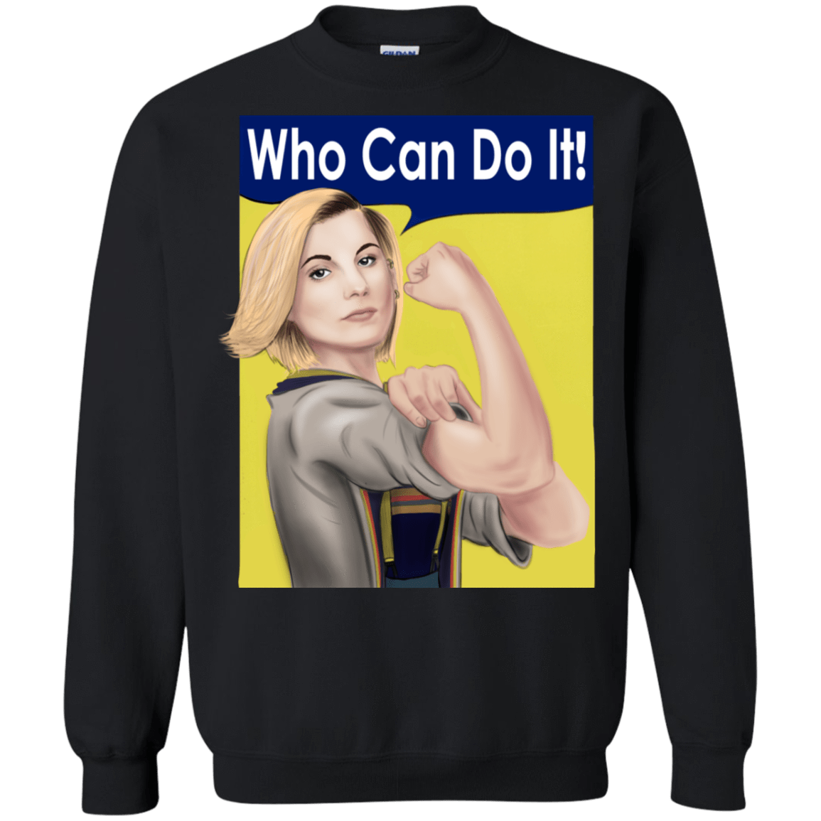 Sweatshirts Black / S Who Can Do It Crewneck Sweatshirt