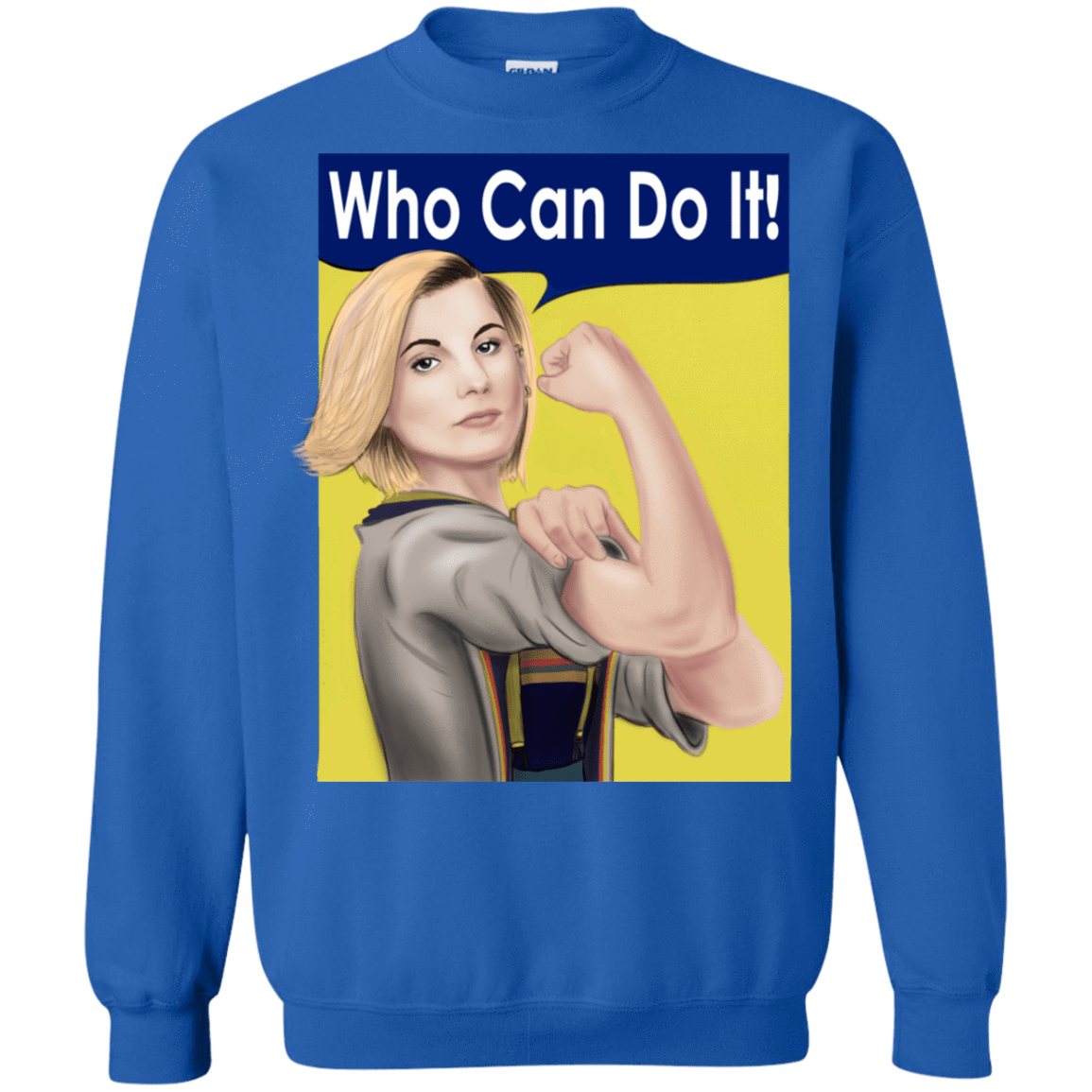 Sweatshirts Royal / S Who Can Do It Crewneck Sweatshirt
