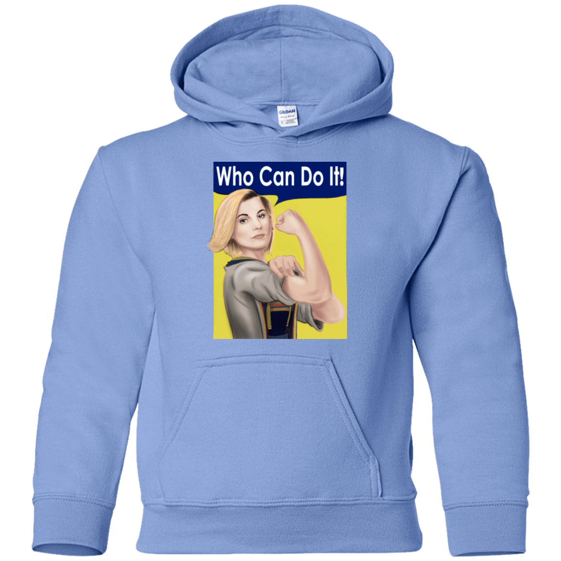 Sweatshirts Carolina Blue / YS Who Can Do It Youth Hoodie