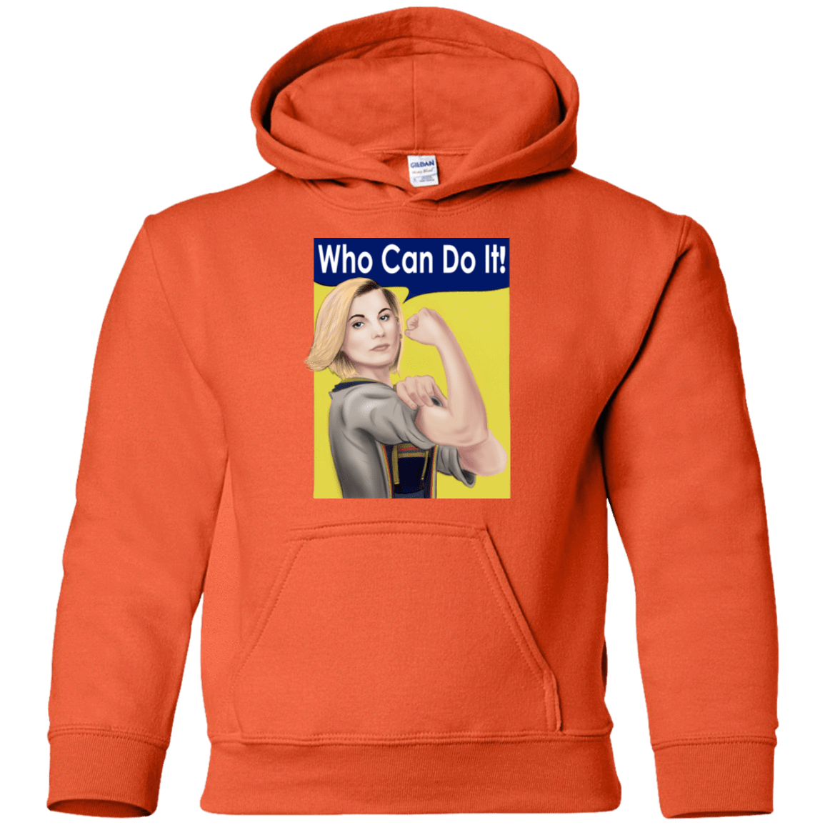 Sweatshirts Orange / YS Who Can Do It Youth Hoodie