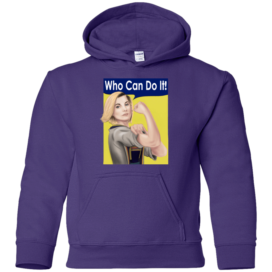 Sweatshirts Purple / YS Who Can Do It Youth Hoodie