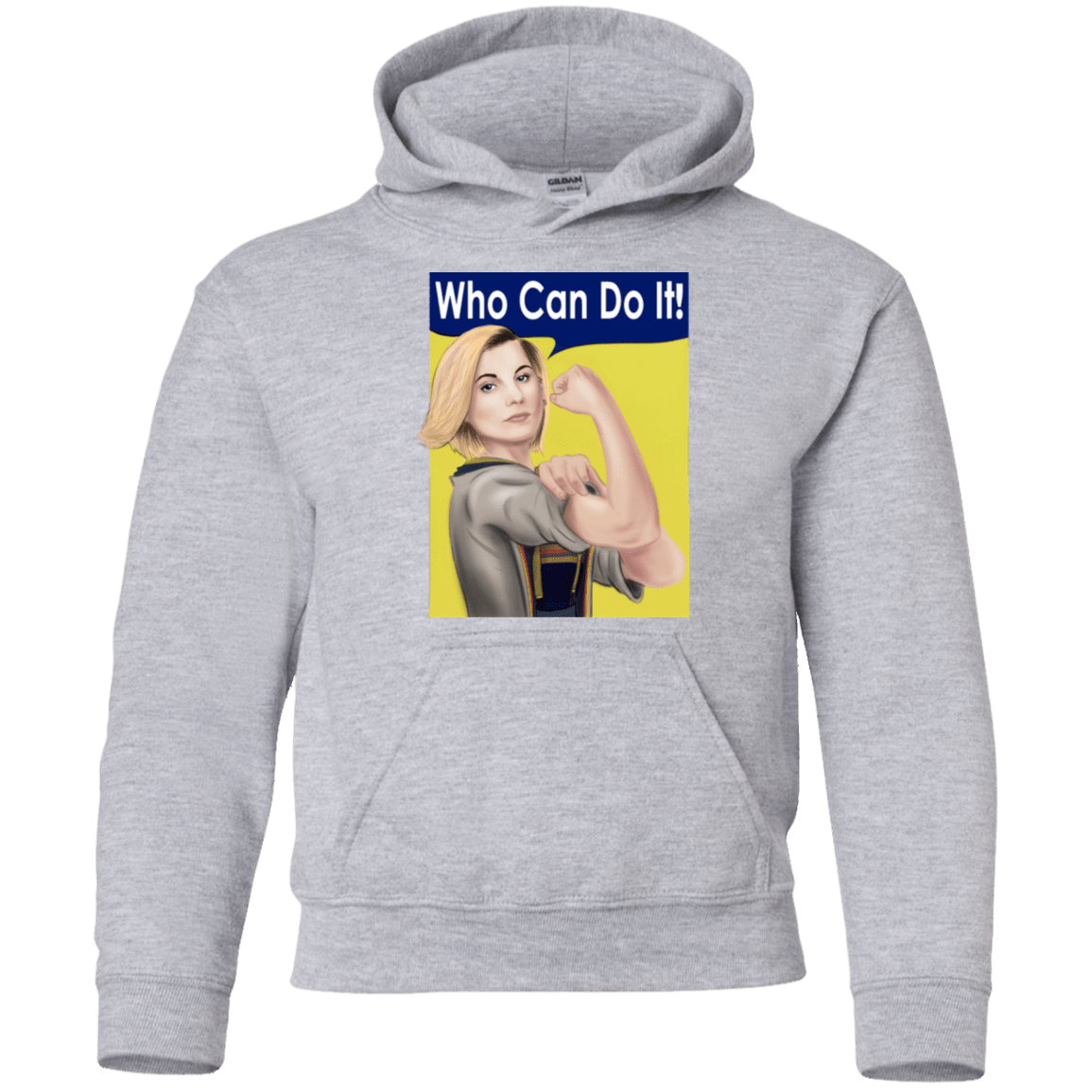 Sweatshirts Sport Grey / YS Who Can Do It Youth Hoodie