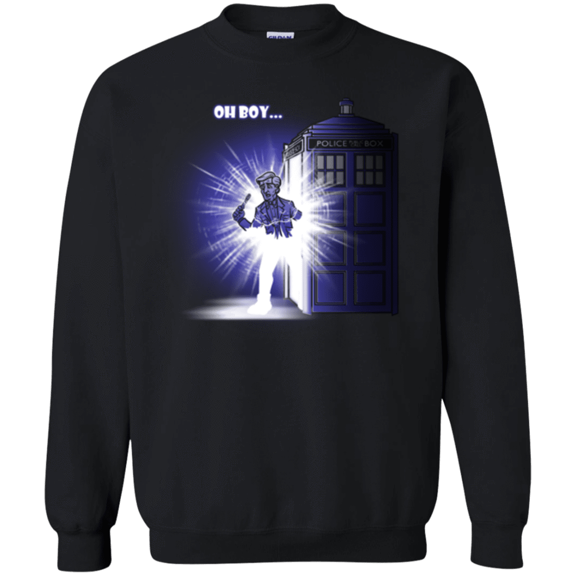 Sweatshirts Black / Small Who is Doctor Beckett Crewneck Sweatshirt