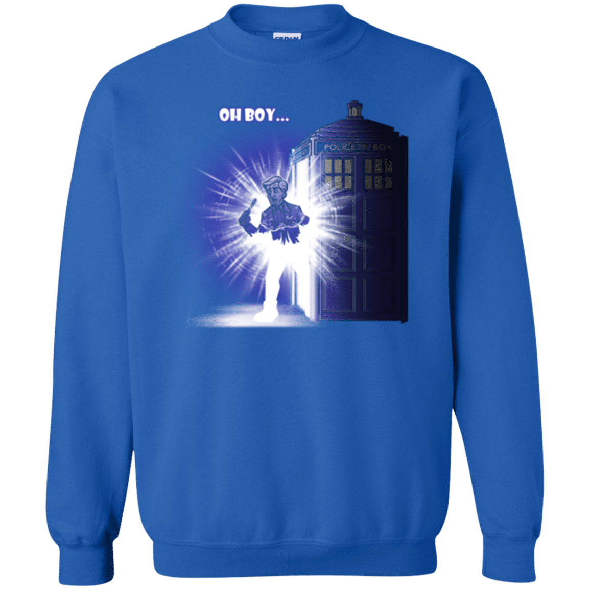 Sweatshirts Royal / Small Who is Doctor Beckett Crewneck Sweatshirt