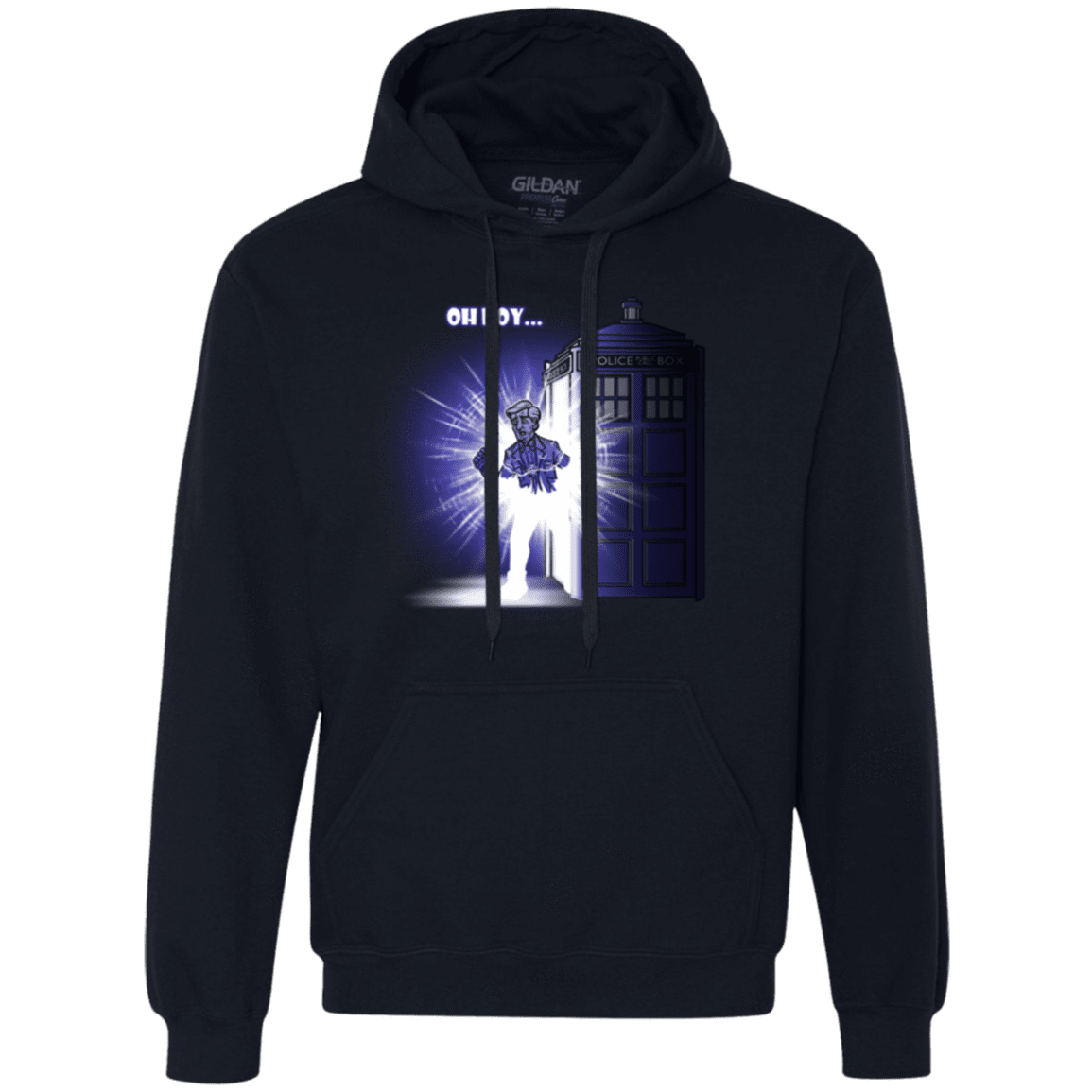 Sweatshirts Navy / Small Who is Doctor Beckett Premium Fleece Hoodie