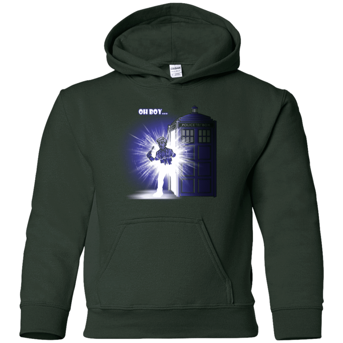 Sweatshirts Forest Green / YS Who is Doctor Beckett Youth Hoodie