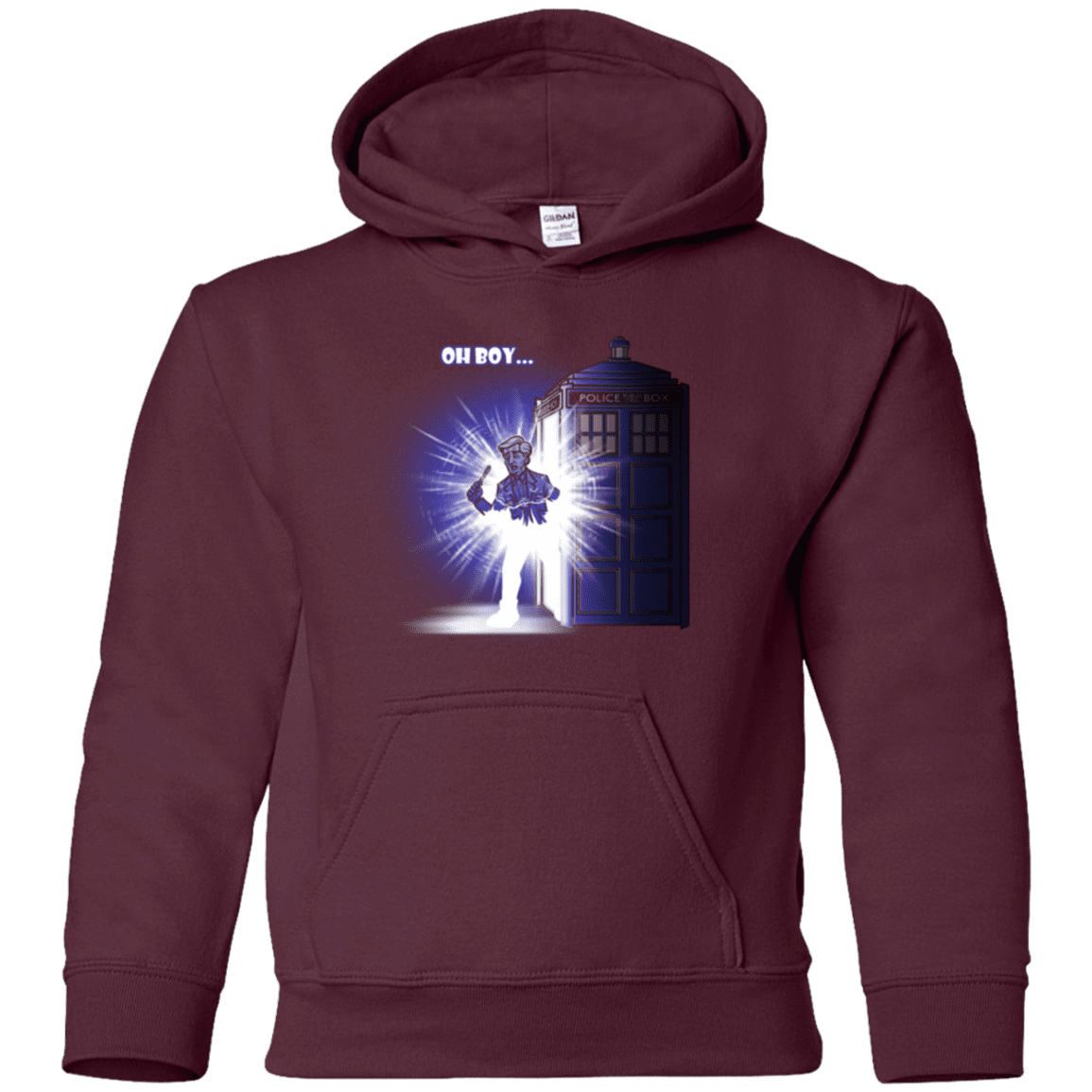 Sweatshirts Maroon / YS Who is Doctor Beckett Youth Hoodie