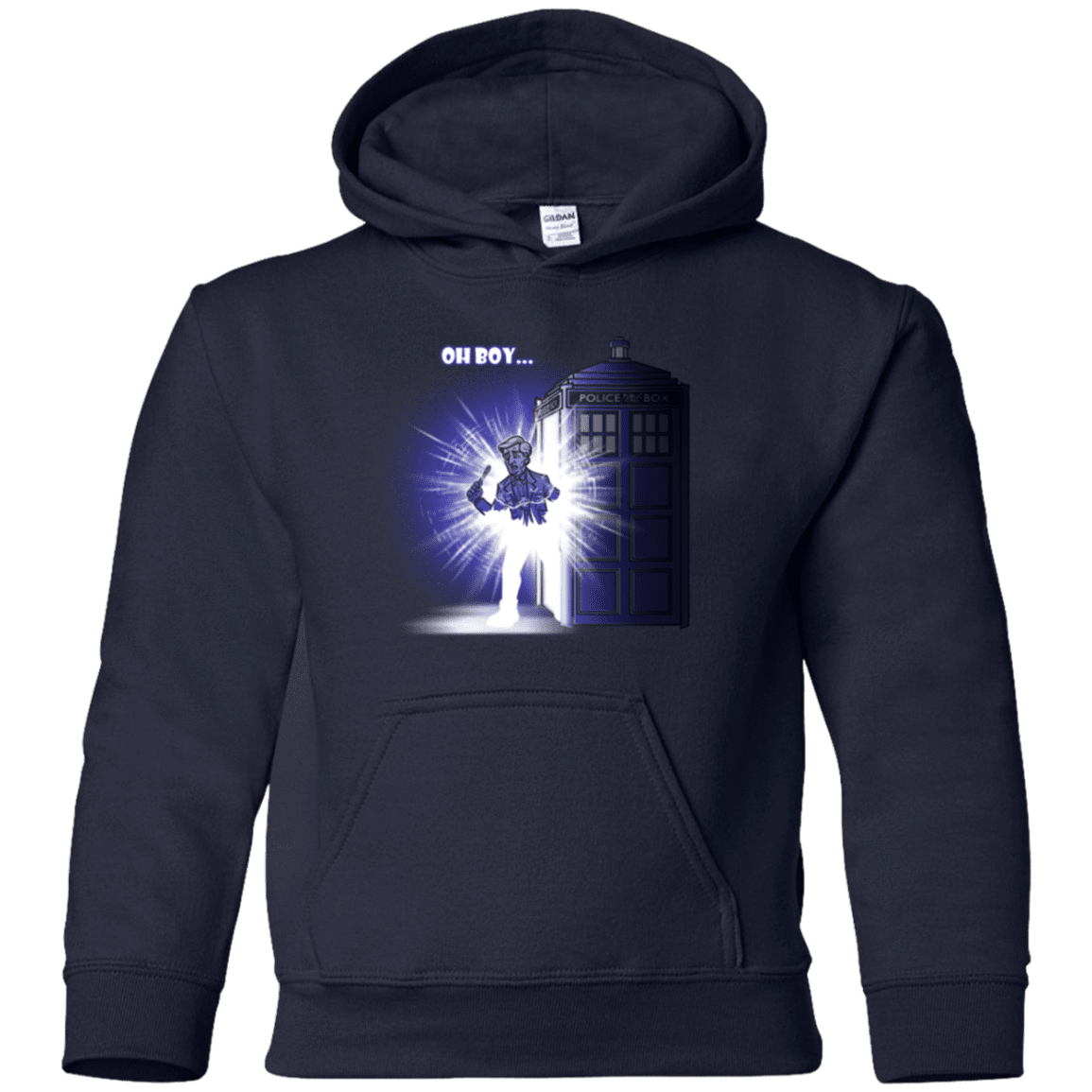 Sweatshirts Navy / YS Who is Doctor Beckett Youth Hoodie