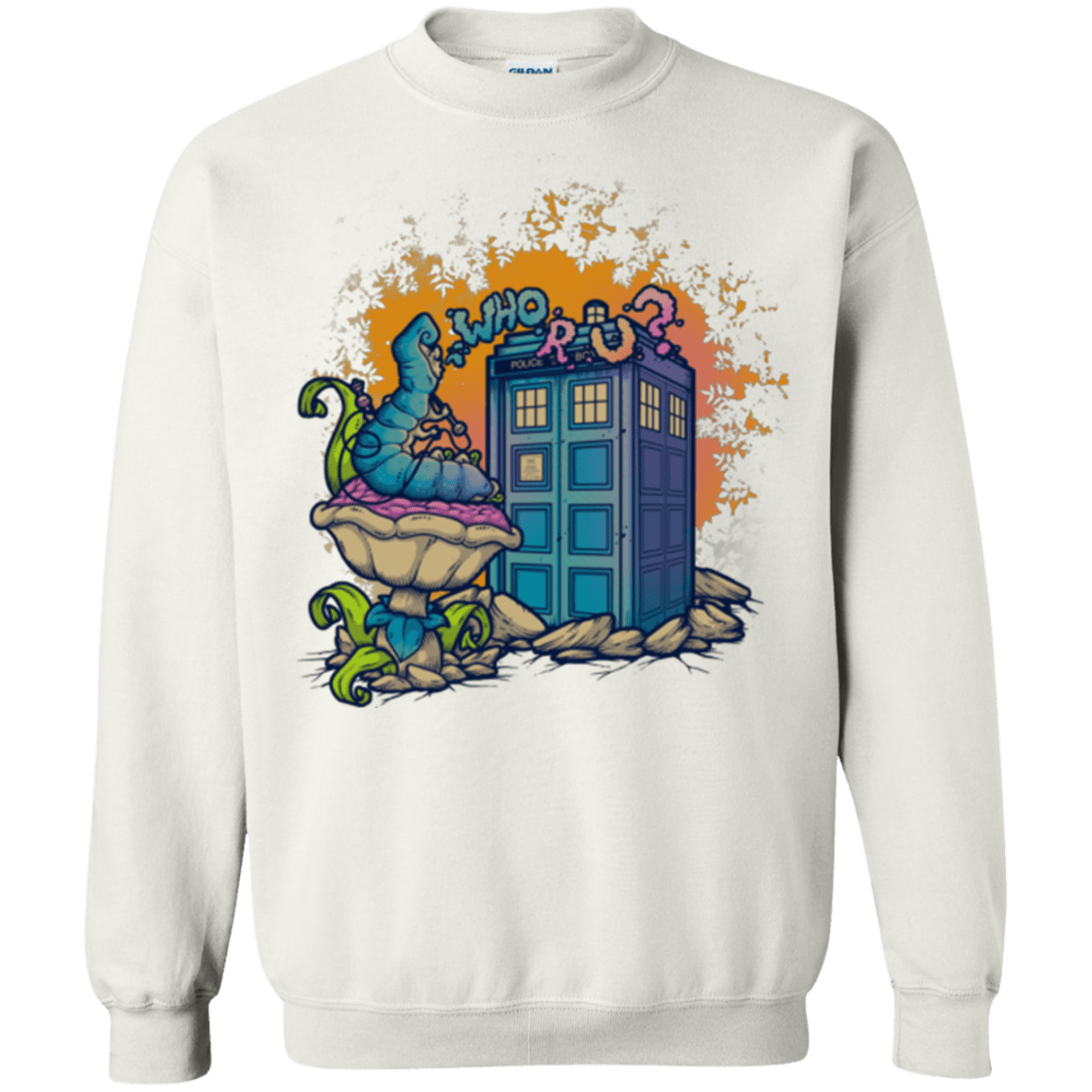 Sweatshirts White / Small WHO R U 2 Crewneck Sweatshirt