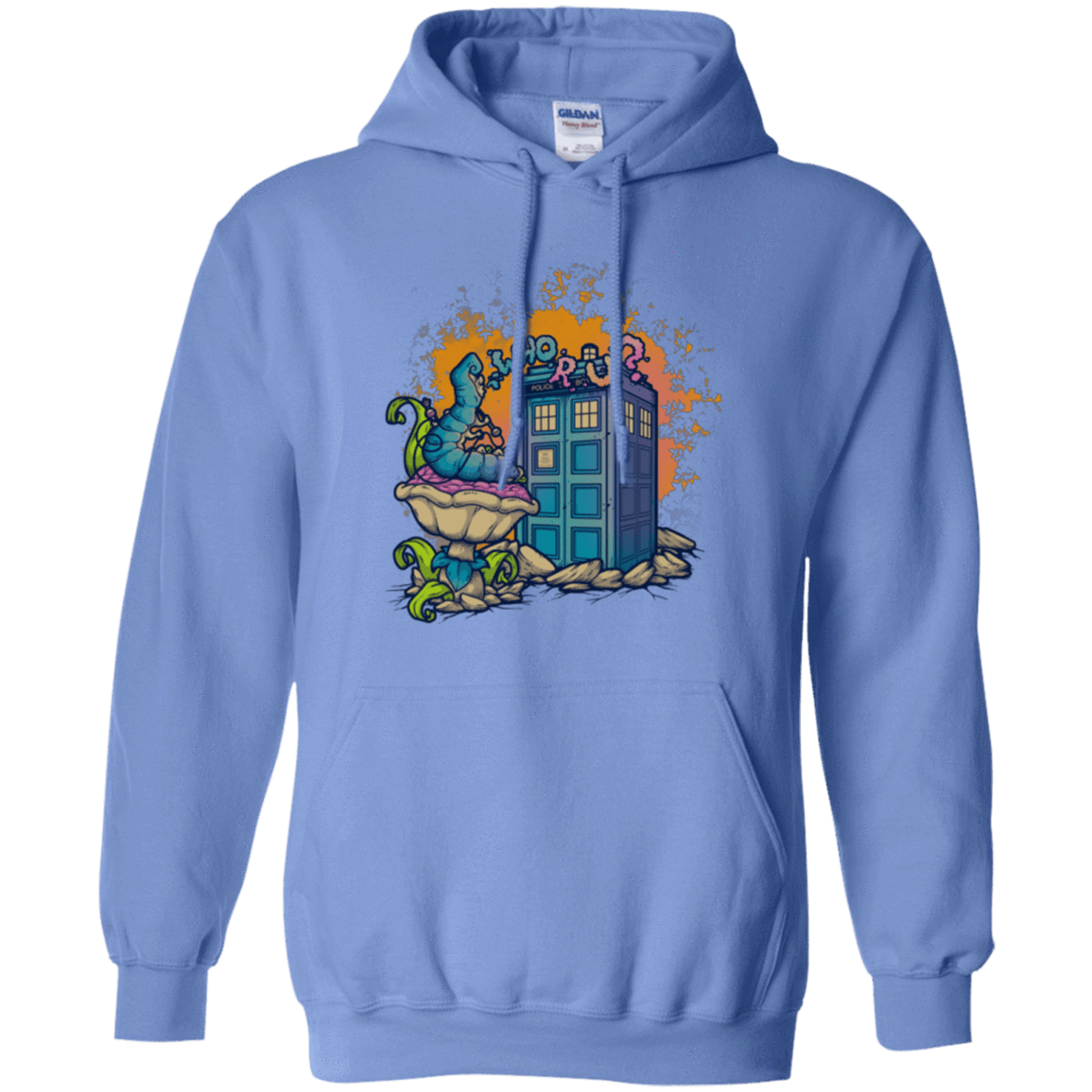 Sweatshirts Carolina Blue / Small WHO R U 2 Pullover Hoodie