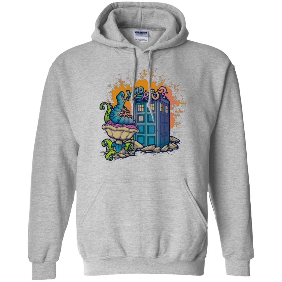 Sweatshirts Sport Grey / Small WHO R U 2 Pullover Hoodie
