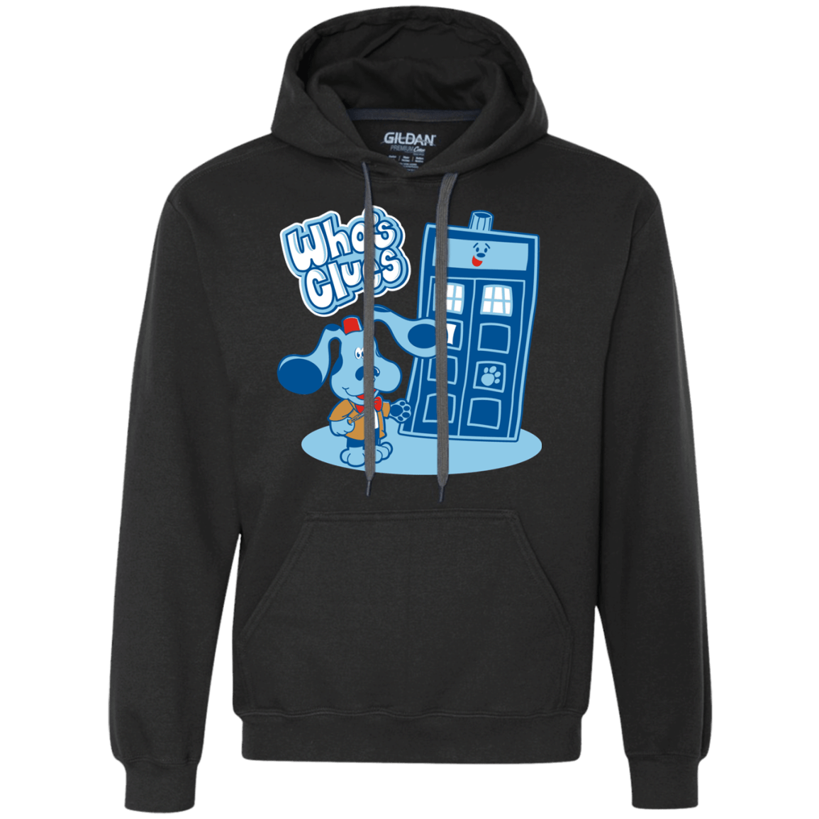Sweatshirts Black / S Who's Clues Premium Fleece Hoodie
