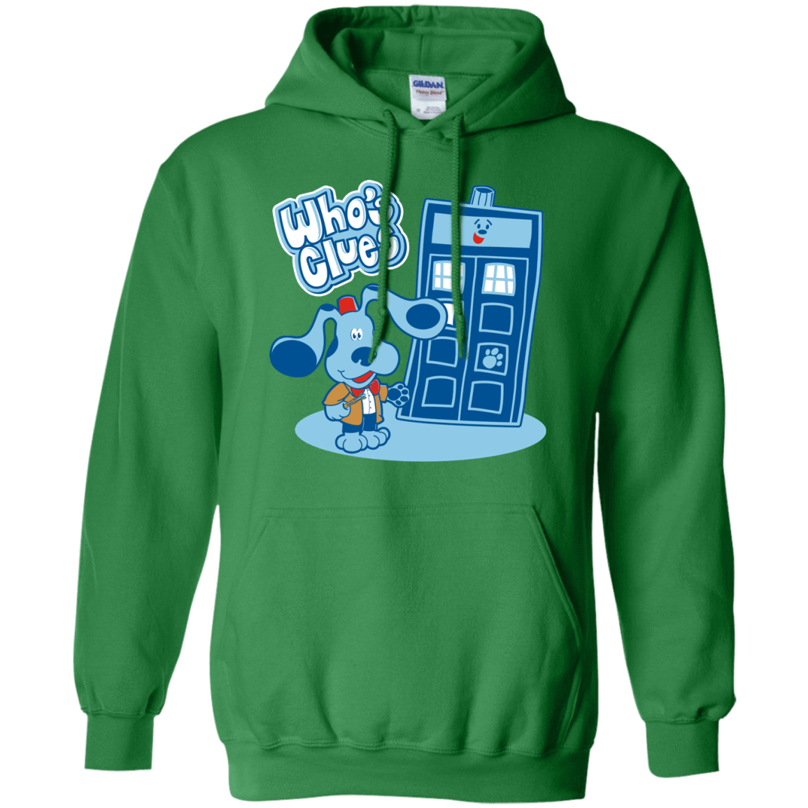 Sweatshirts Irish Green / S Who's Clues Pullover Hoodie
