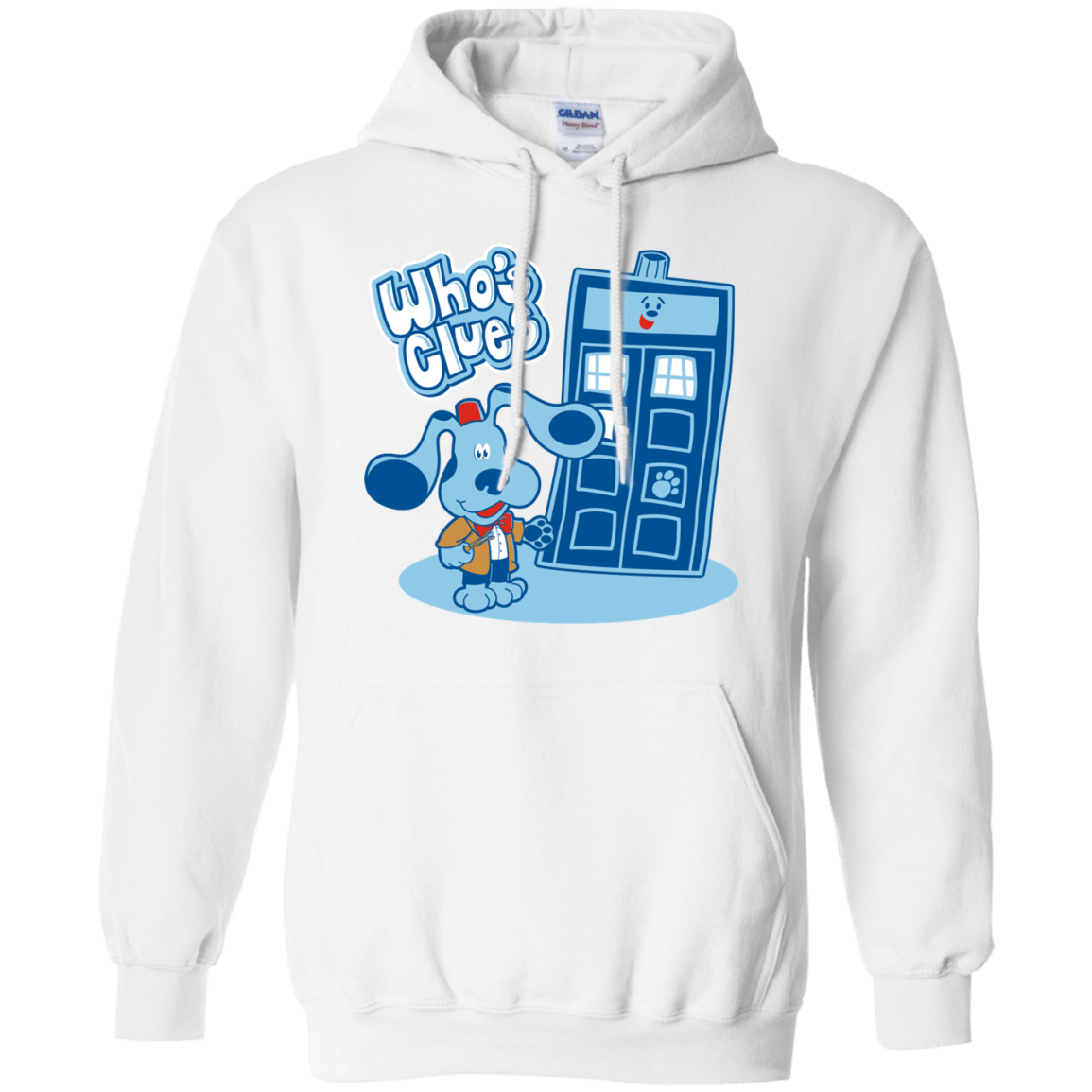 Sweatshirts White / S Who's Clues Pullover Hoodie
