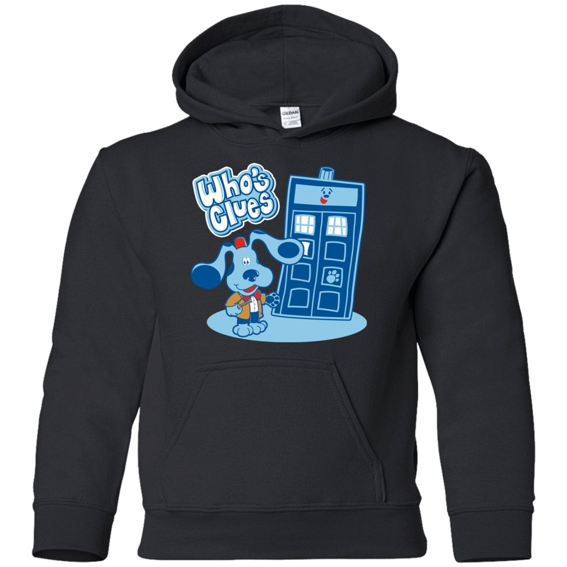 Sweatshirts Black / YS Who's Clues Youth Hoodie