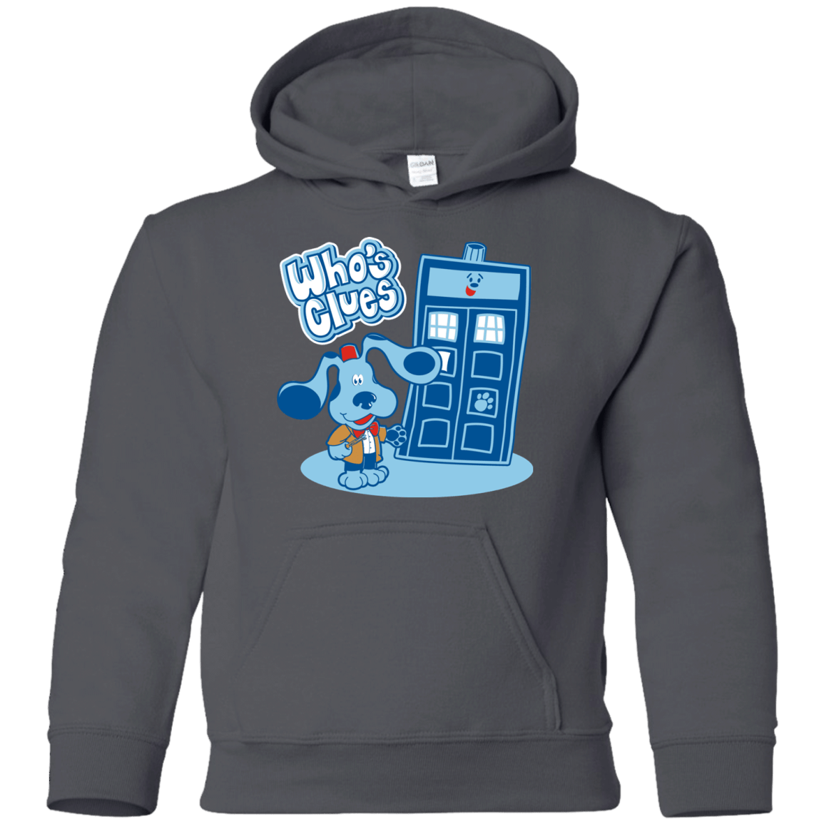 Sweatshirts Charcoal / YS Who's Clues Youth Hoodie