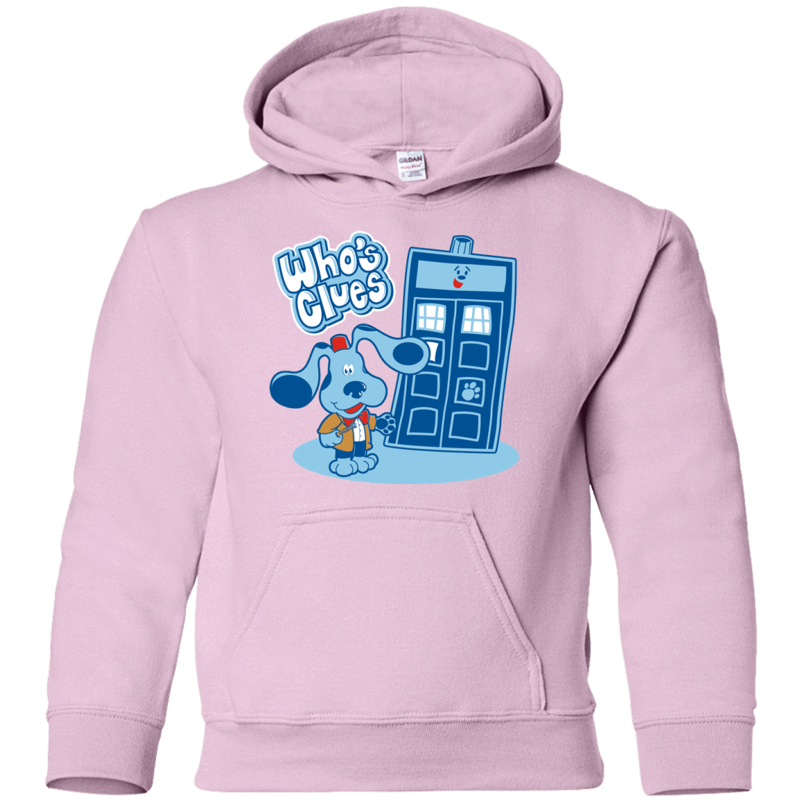 Sweatshirts Light Pink / YS Who's Clues Youth Hoodie
