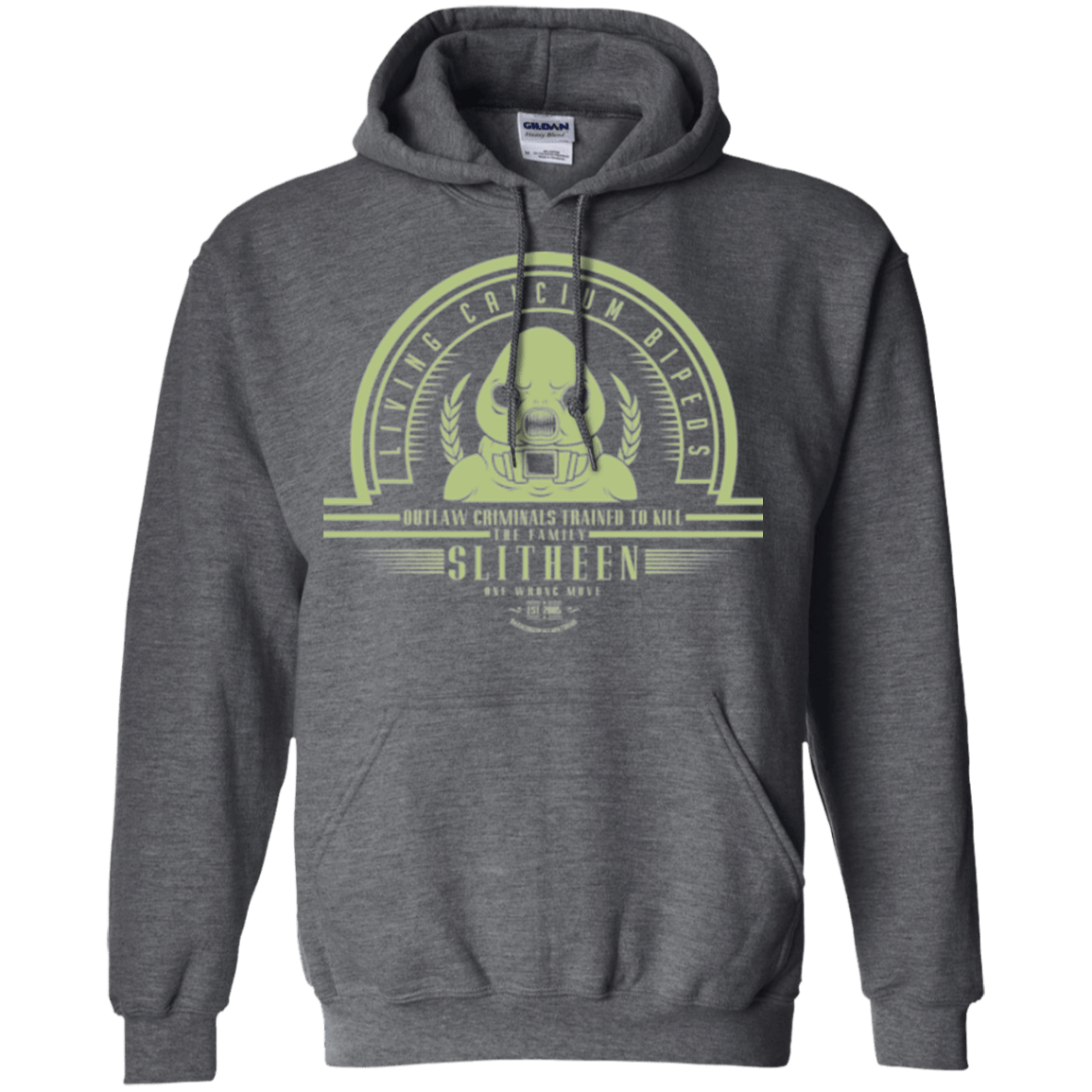 Sweatshirts Dark Heather / Small Who Villains 2 Pullover Hoodie
