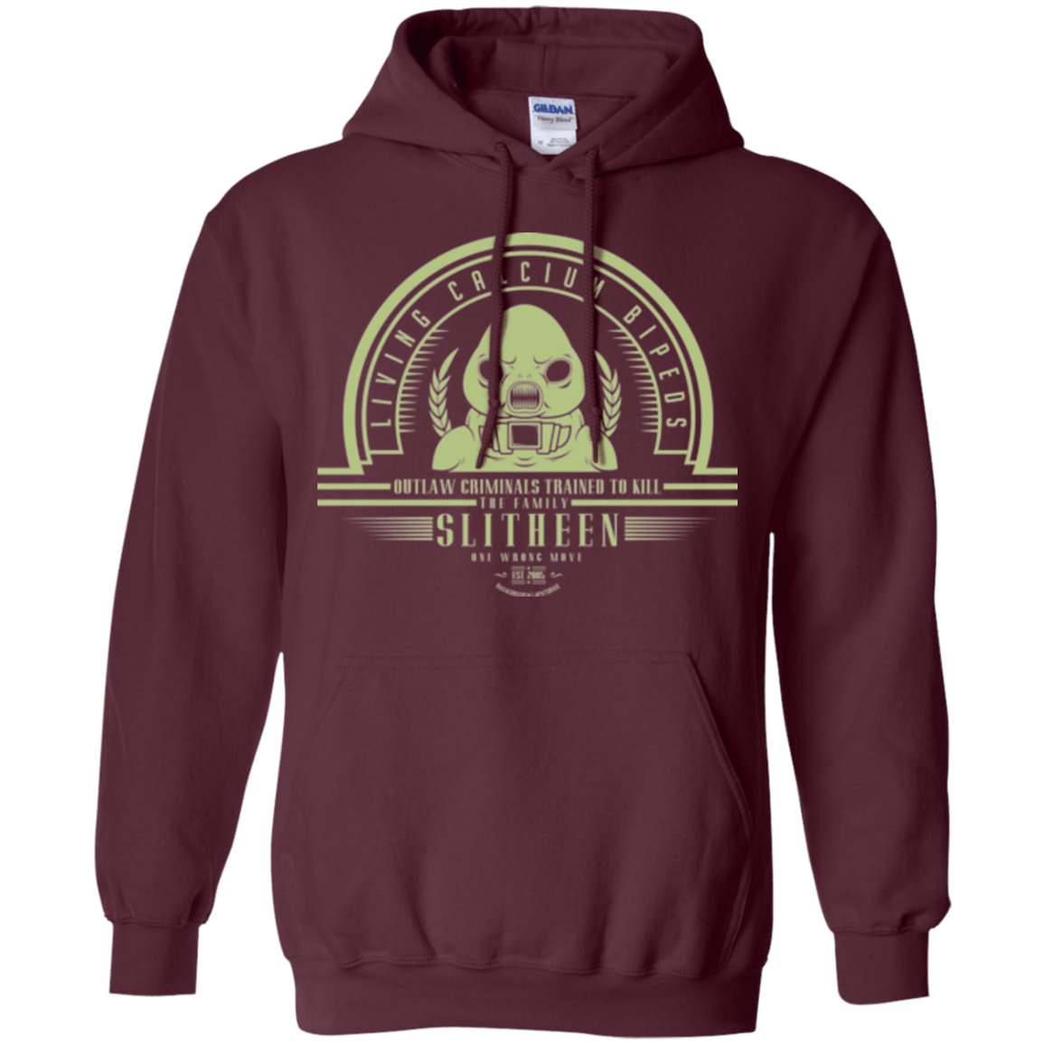 Sweatshirts Maroon / Small Who Villains 2 Pullover Hoodie