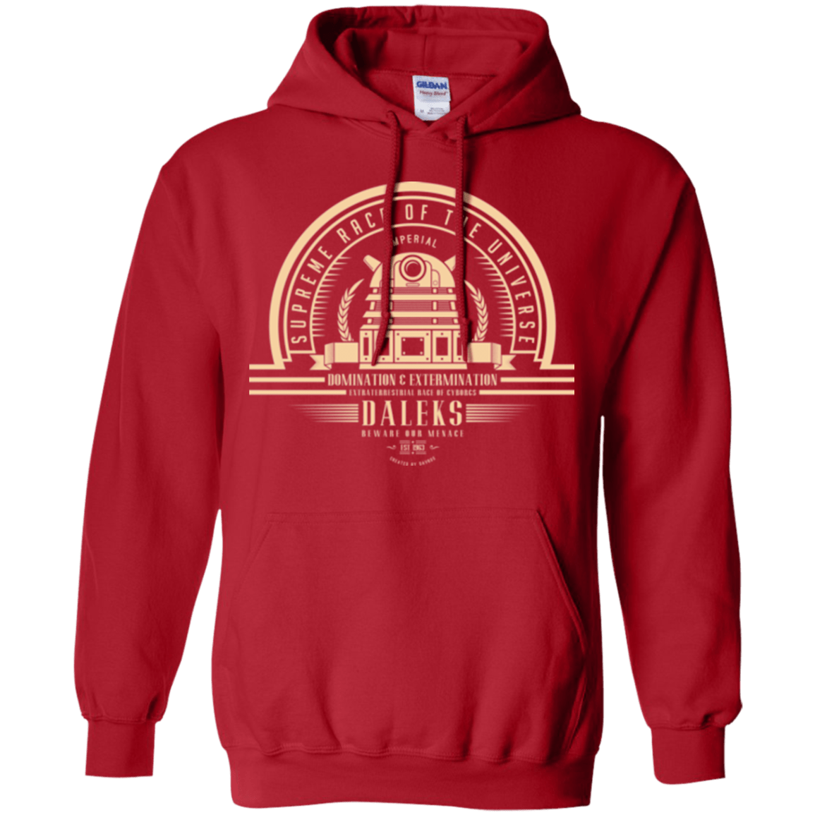 Sweatshirts Red / Small Who Villains Pullover Hoodie