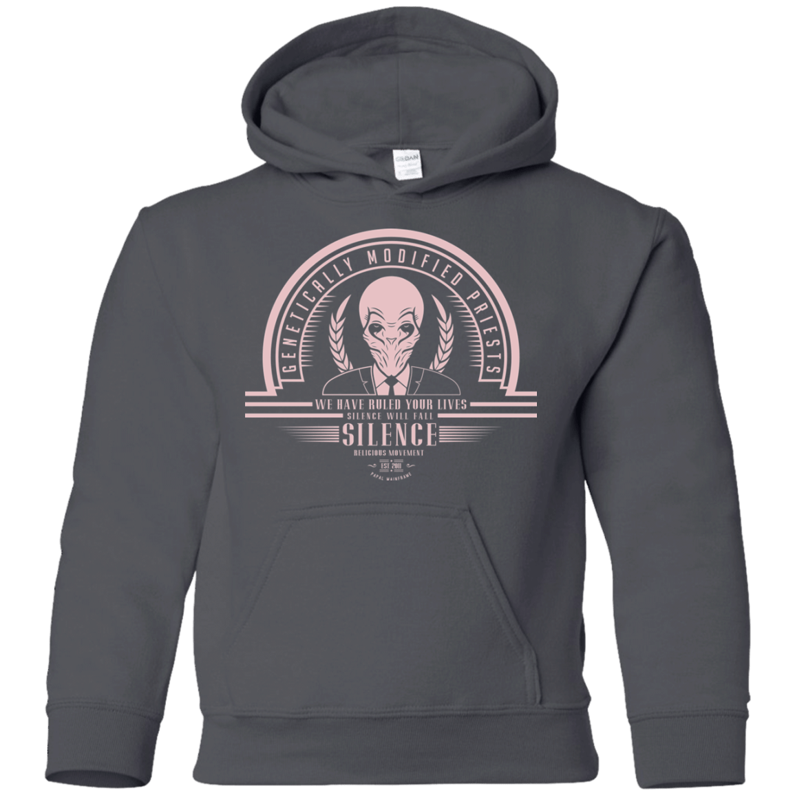 Sweatshirts Charcoal / YS Who Villains Silence Youth Hoodie