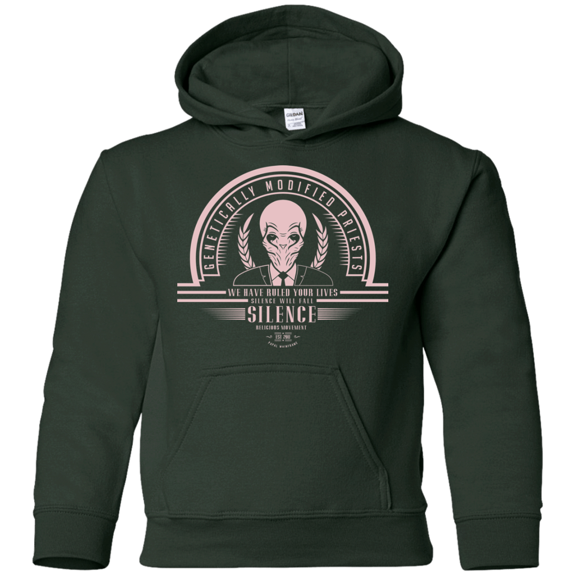 Sweatshirts Forest Green / YS Who Villains Silence Youth Hoodie