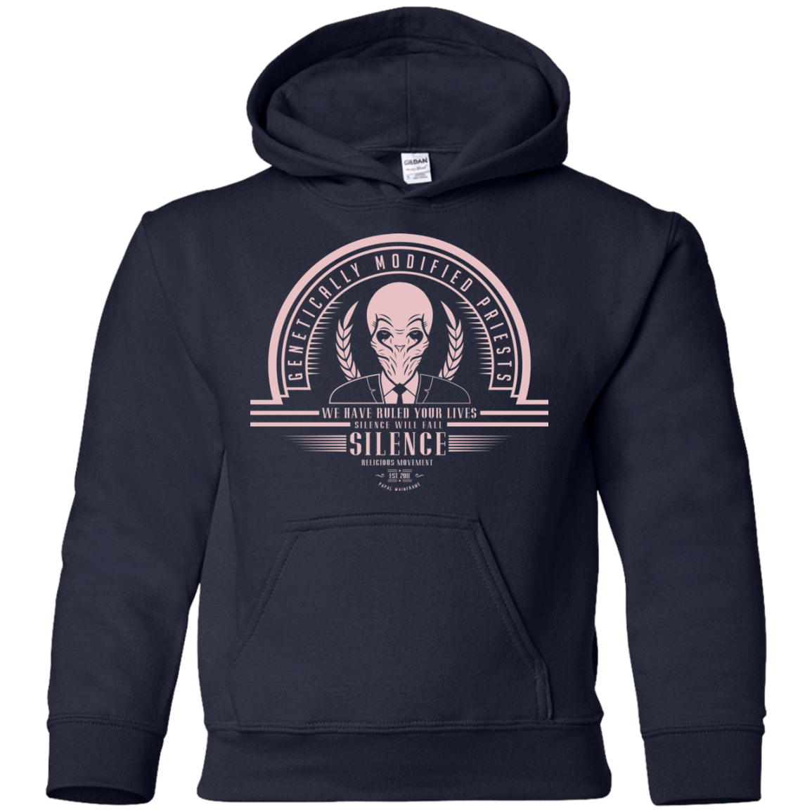 Sweatshirts Navy / YS Who Villains Silence Youth Hoodie