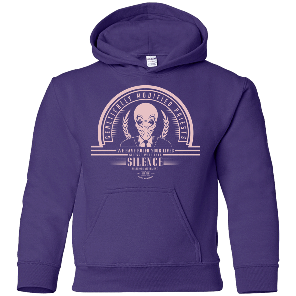 Sweatshirts Purple / YS Who Villains Silence Youth Hoodie