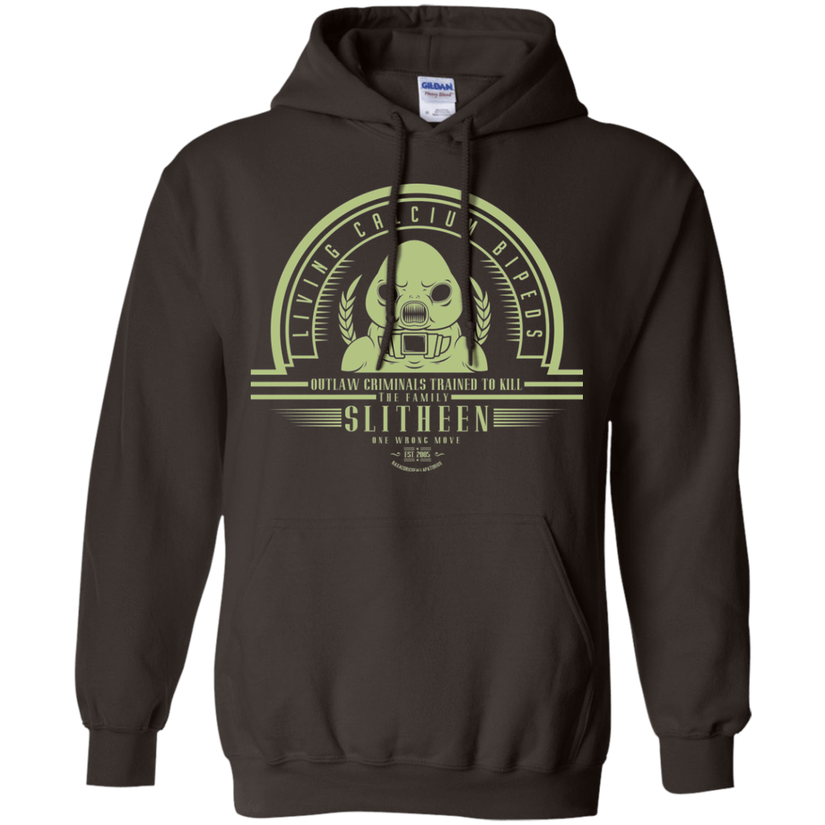 Sweatshirts Dark Chocolate / Small Who Villains Slitheen Pullover Hoodie