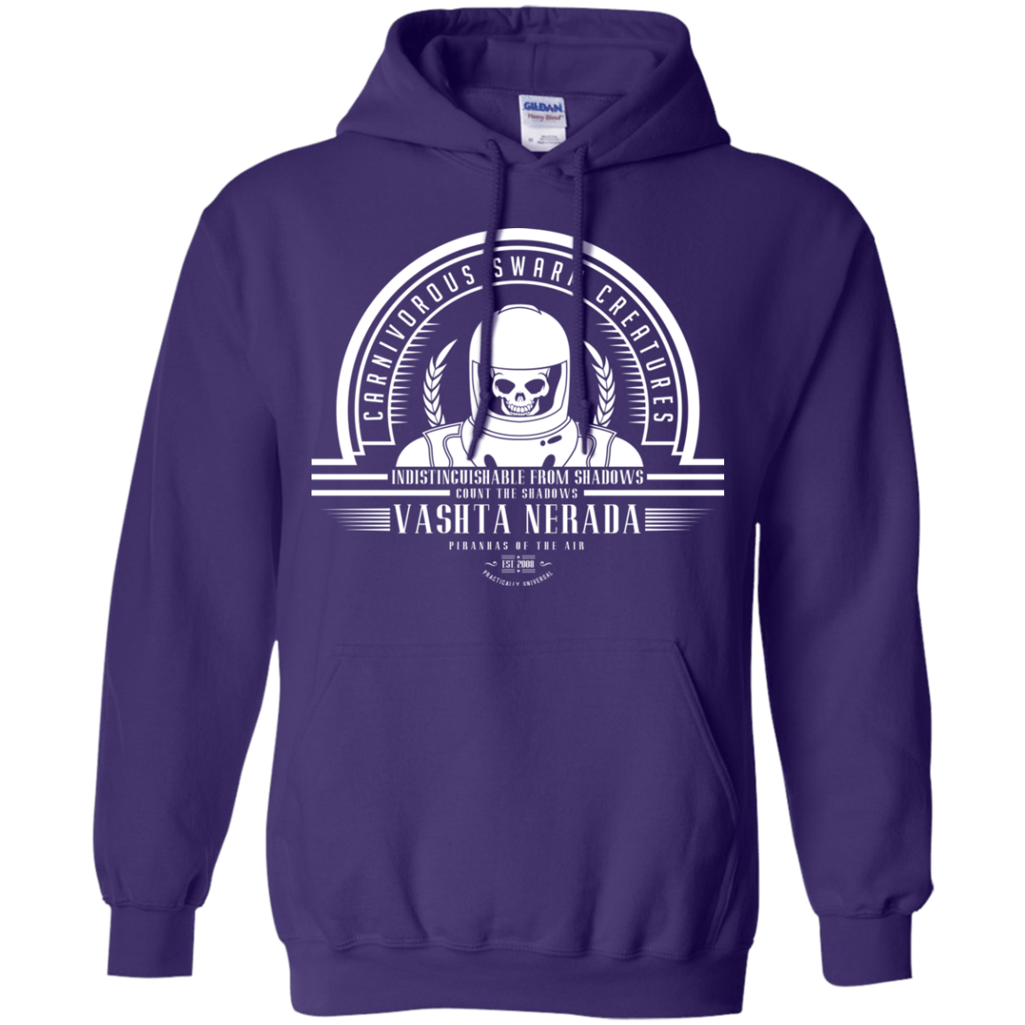Sweatshirts Purple / Small Who Villains Vashta Nerada Pullover Hoodie